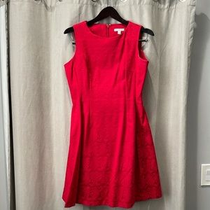 Eva Mendez New York & Company Red dress size 6.